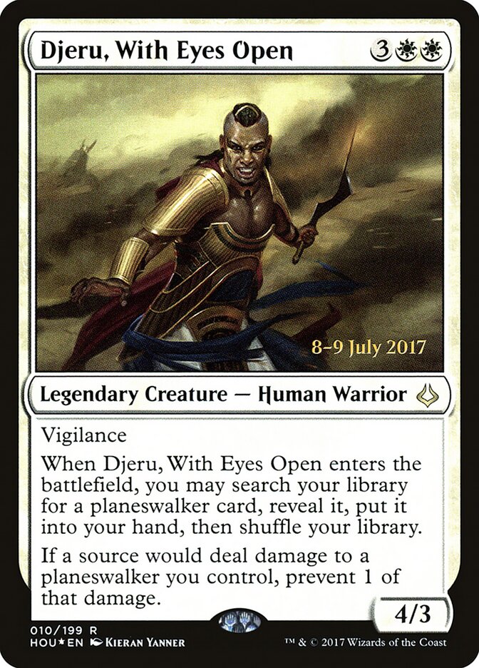 Djeru, With Eyes Open, Hour of Devastation Promos · 010/199