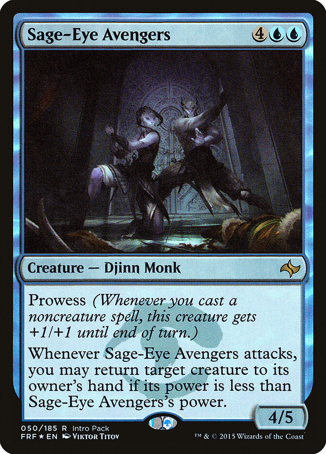 Sage-Eye Avengers, Fate Reforged Promos · 050/185