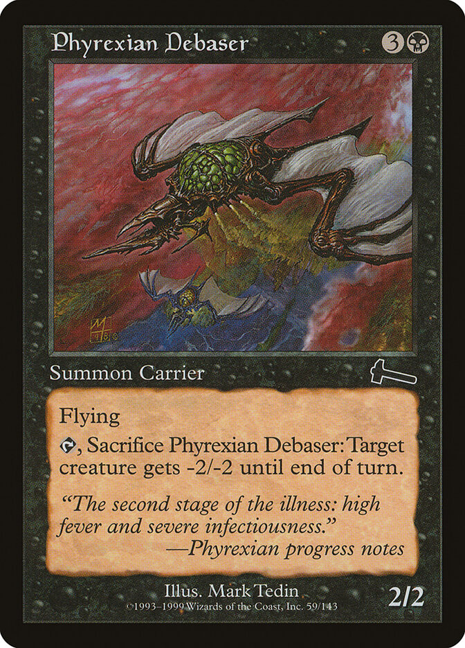 Phyrexian Debaser, Urza's Legacy · 59/143
