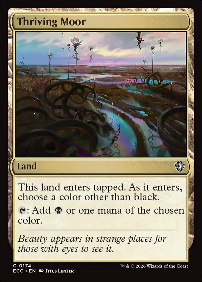 Thriving Moor, Lorwyn Eclipsed Commander · 0174
