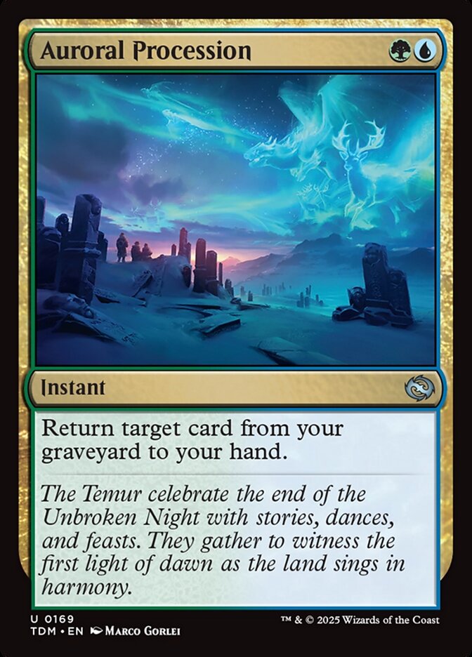 Auroral Procession, Tarkir: Dragonstorm · 0169