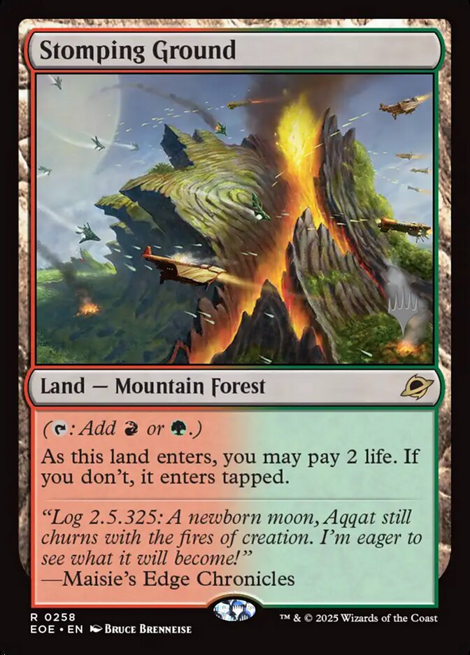 Stomping Ground, Edge of Eternities Promos · 0258