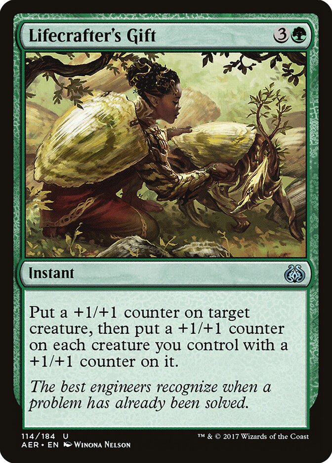 Lifecrafter's Gift, Aether Revolt · 114/184