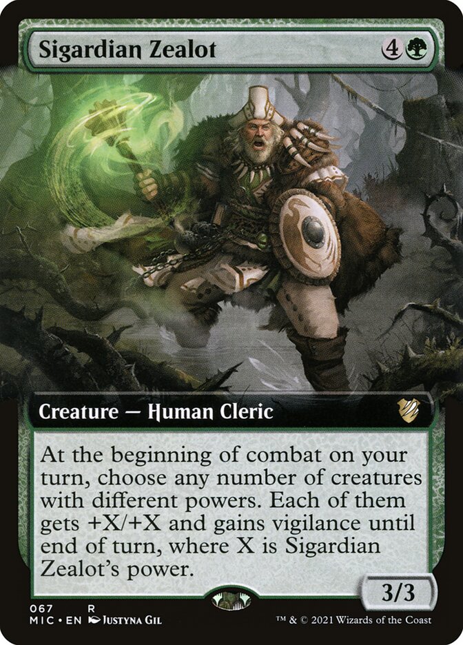 Sigardian Zealot, Midnight Hunt Commander · 067