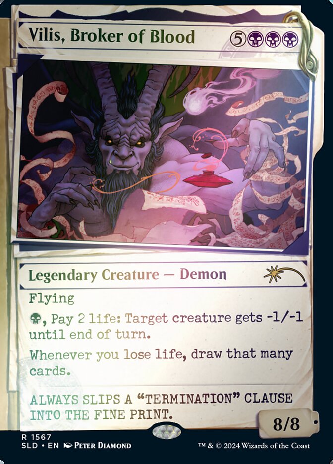 Vilis, Broker of Blood, Secret Lair Drop · 1567-star