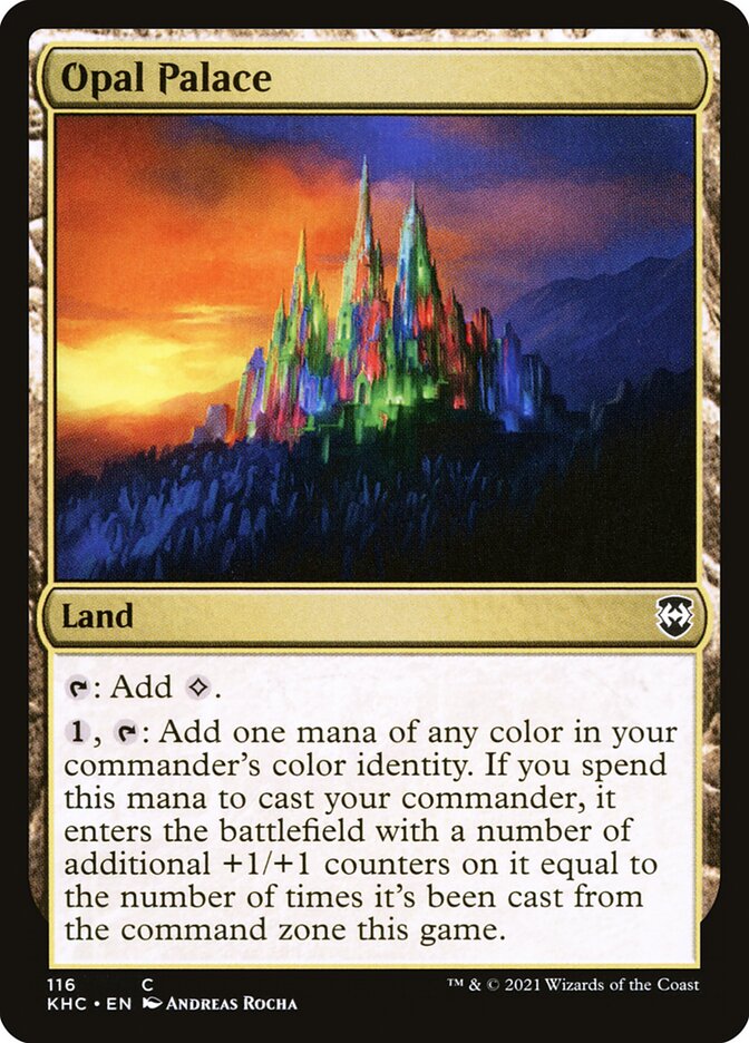 Opal Palace, Kaldheim Commander · 116