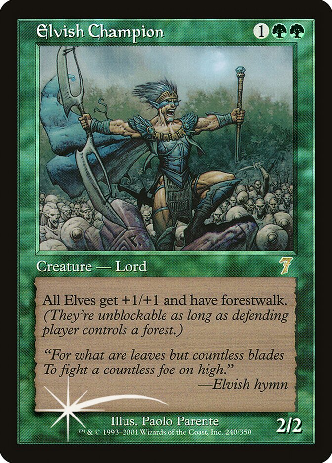 Elvish Champion, Seventh Edition · 240-star
