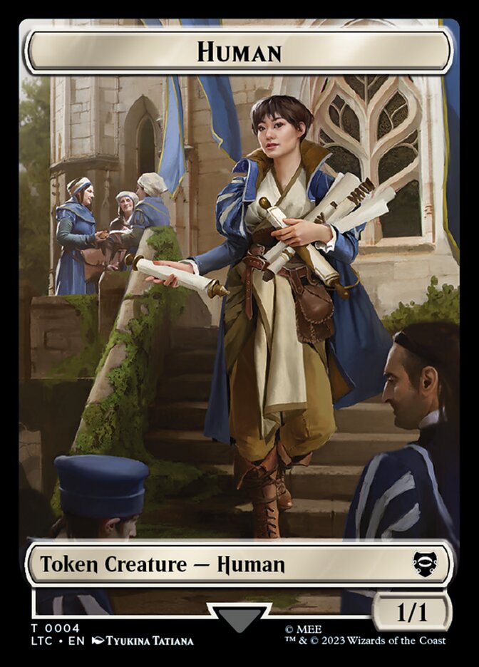 Human, Tales of Middle-earth Commander Tokens · 0004
