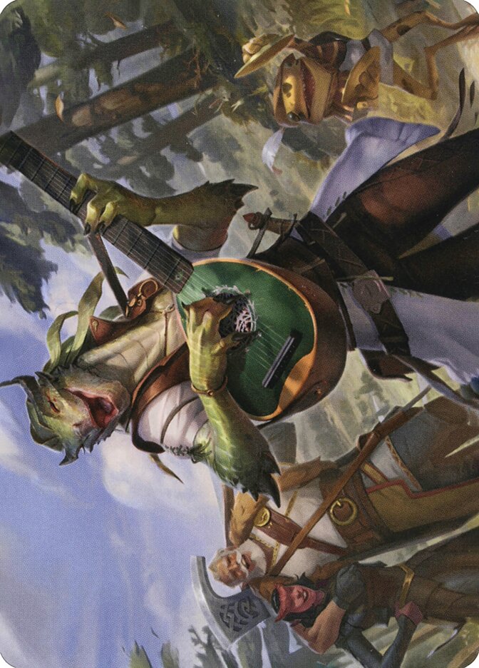 Wandering Troubadour // Wandering Troubadour, Adventures in the Forgotten Realms Art Series · 064