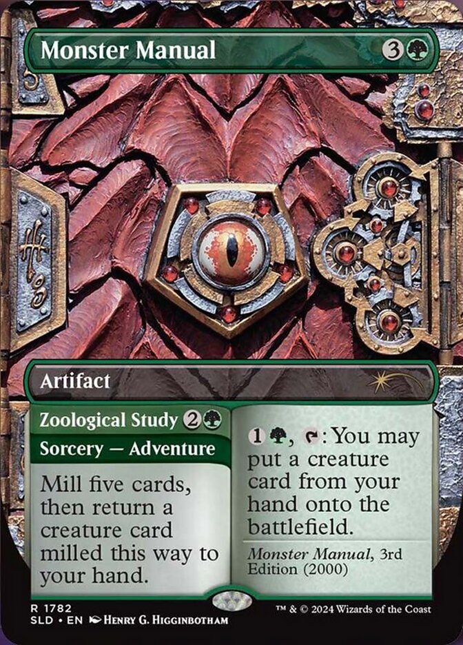 Monster Manual // Zoological Study, Secret Lair Drop · 1782