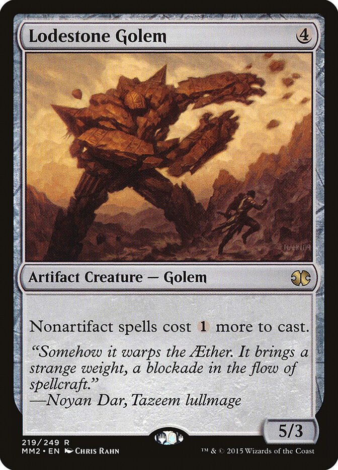 Lodestone Golem, Modern Masters 2015 · 219/249