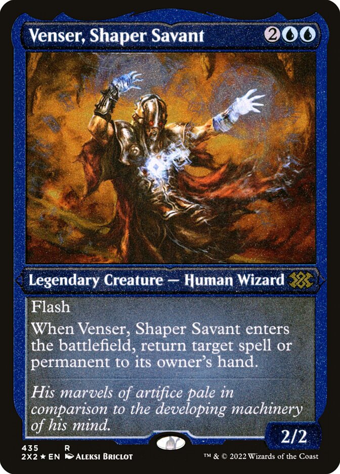 Venser, Shaper Savant, Double Masters 2022 · 435