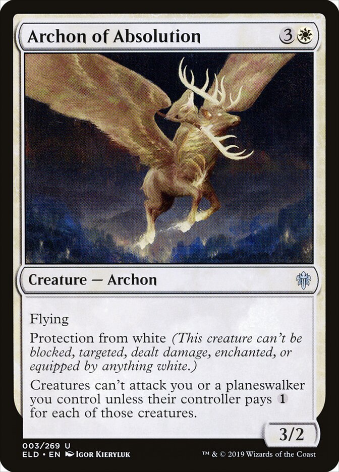 Archon of Absolution, Throne of Eldraine · 003/269