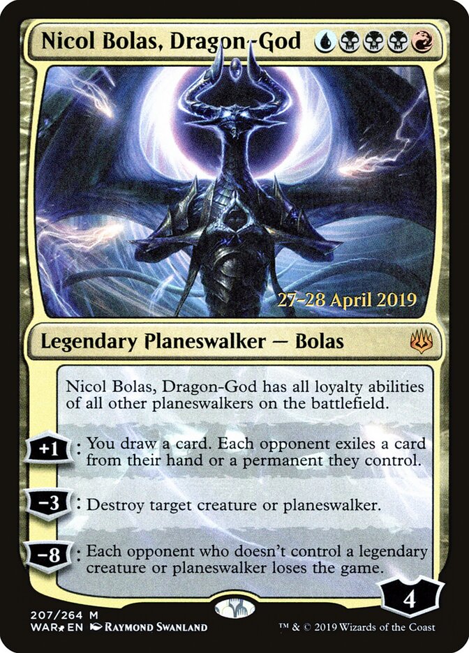 Nicol Bolas, Dragon-God, War of the Spark Promos · 207/264