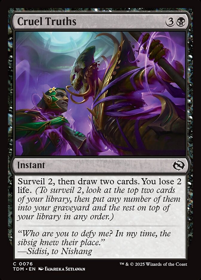Cruel Truths, Tarkir: Dragonstorm · 0076