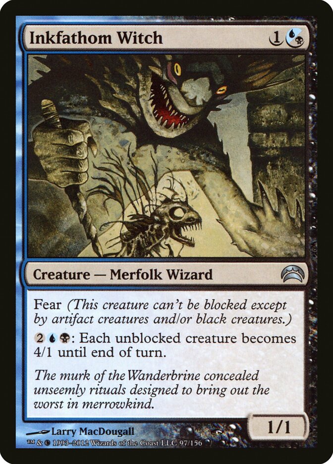 Inkfathom Witch, Planechase 2012 · 97/156