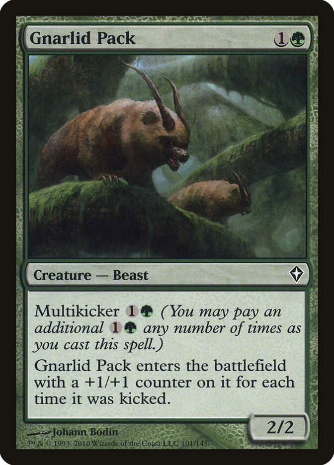 Gnarlid Pack, Worldwake · 101/145
