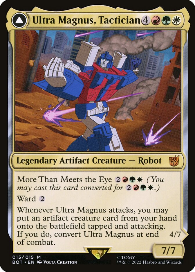 Ultra Magnus, Tactician // Ultra Magnus, Armored Carrier, Transformers · 015/058