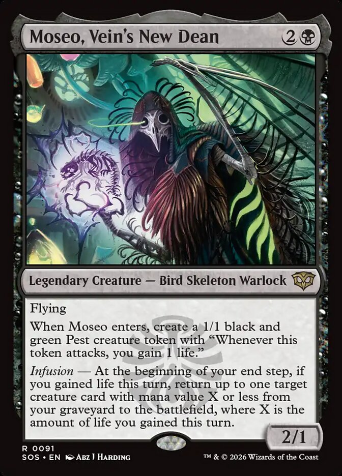 Moseo, Vein's New Dean, Secrets of Strixhaven · 0091