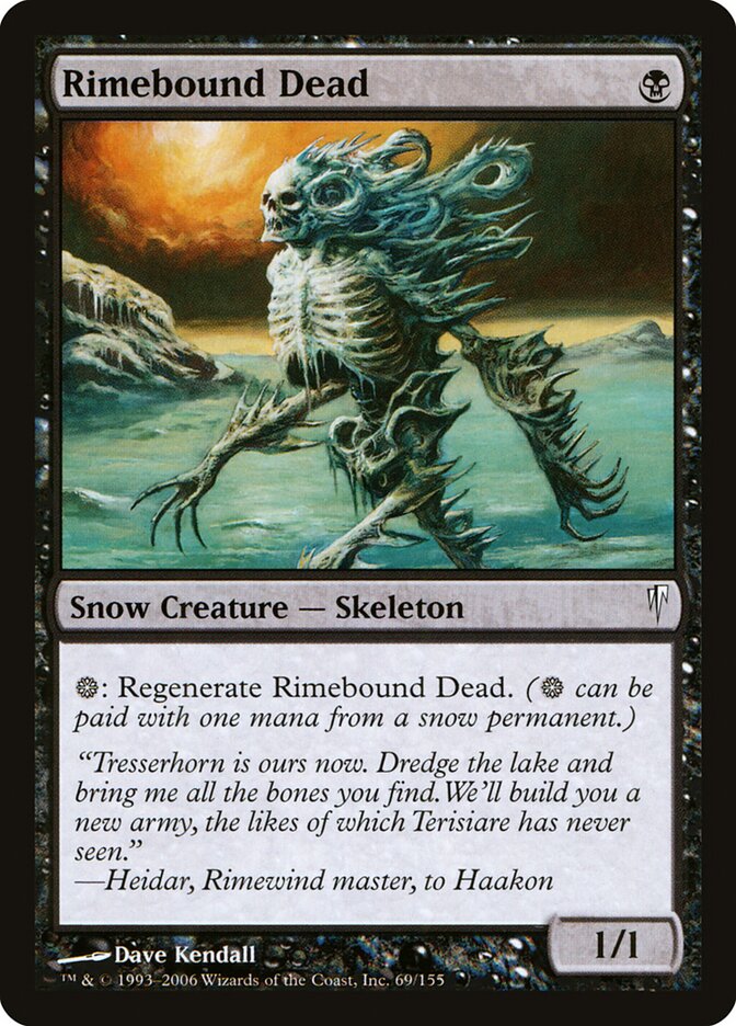 Rimebound Dead, Coldsnap · 69/155
