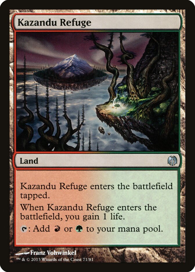 Kazandu Refuge, Duel Decks: Heroes vs. Monsters · 71/81
