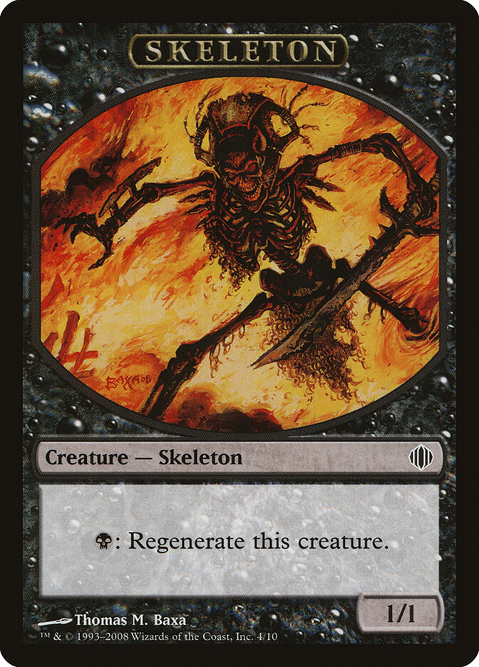 Skeleton, Shards of Alara Tokens · 4