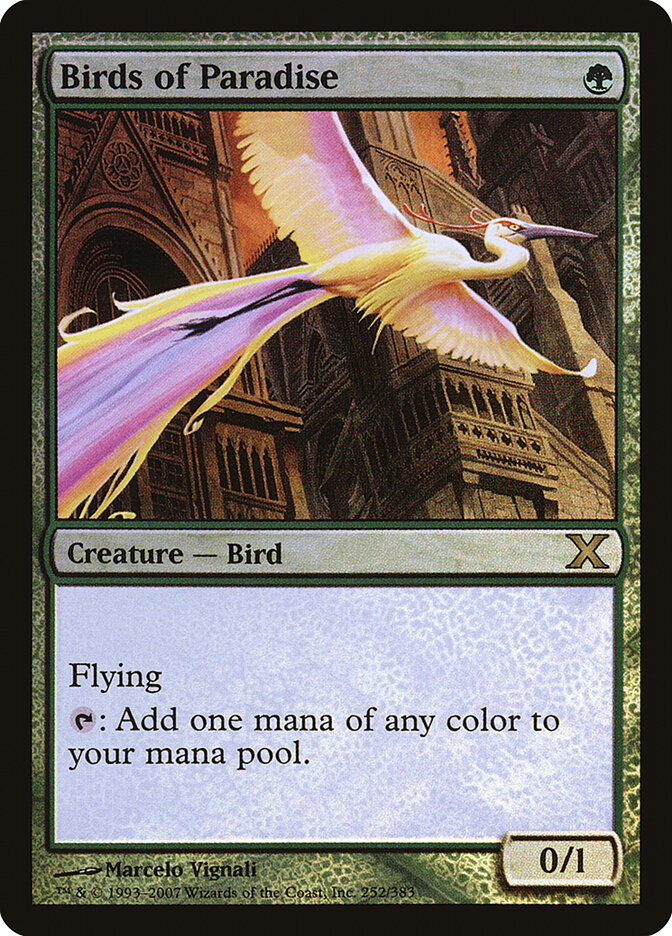 Birds of Paradise, Tenth Edition · 252-star