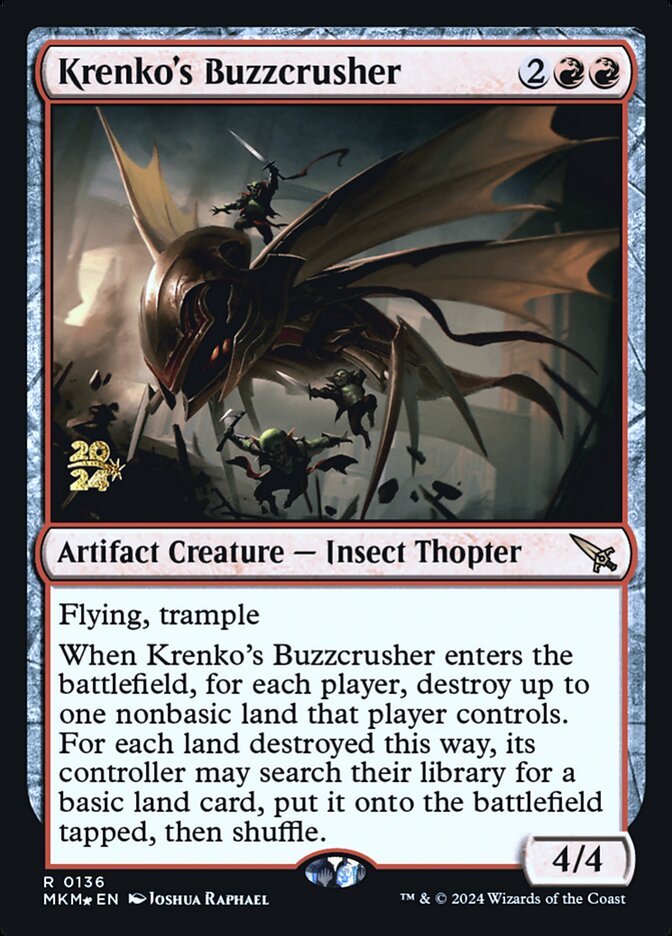 Krenko's Buzzcrusher, Murders at Karlov Manor Promos · 0136