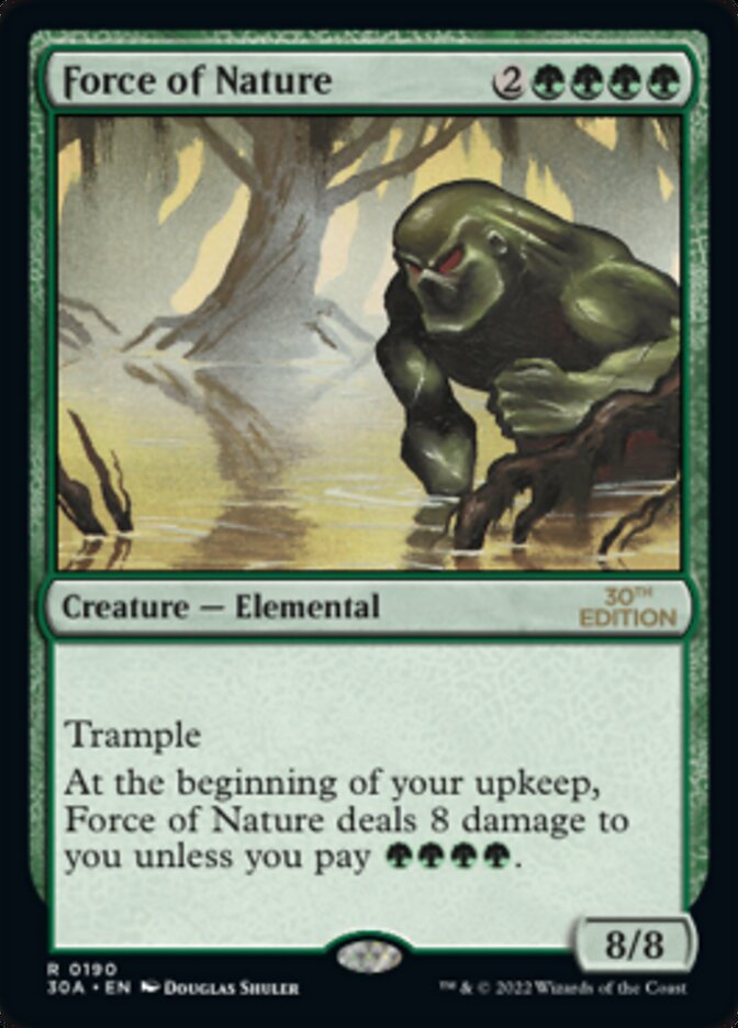 Force of Nature, 30th Anniversary Edition · 190/594