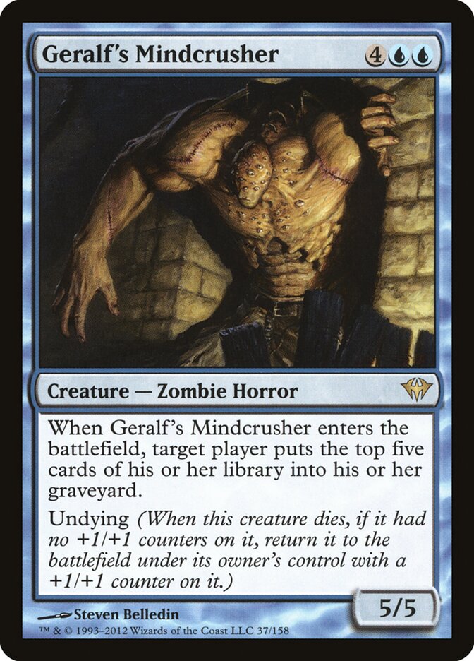 Geralf's Mindcrusher, Dark Ascension · 37/158