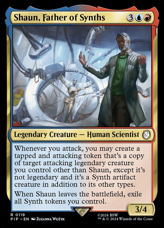 Shaun, Father of Synths, Fallout · 0119