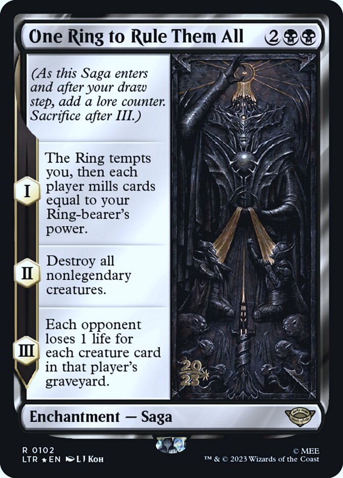 One Ring to Rule Them All, Tales of Middle-earth Promos · 0102
