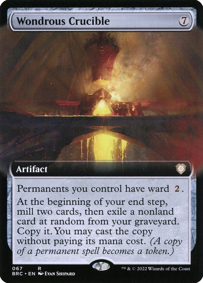 Wondrous Crucible, The Brothers' War Commander · 067