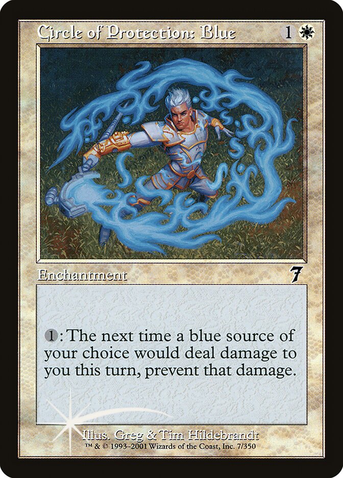 Circle of Protection: Blue, Seventh Edition · 7-star