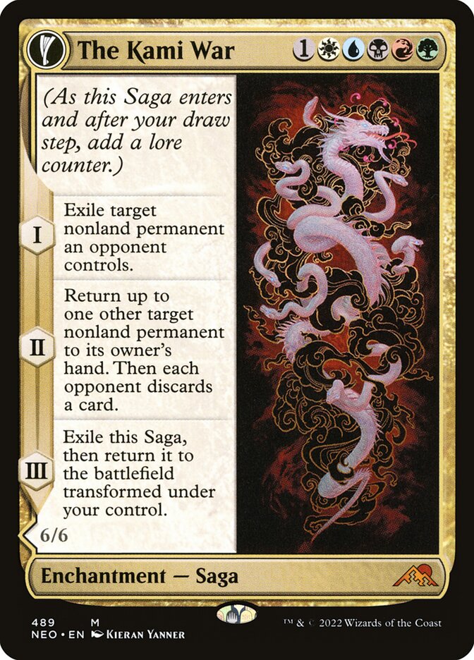 The Kami War // O-Kagachi Made Manifest, Kamigawa: Neon Dynasty · 489