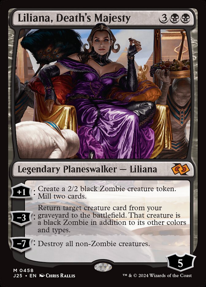 Liliana, Death's Majesty, Foundations Jumpstart · 0458