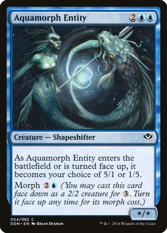 Aquamorph Entity, Duel Decks: Speed vs. Cunning · 054/082