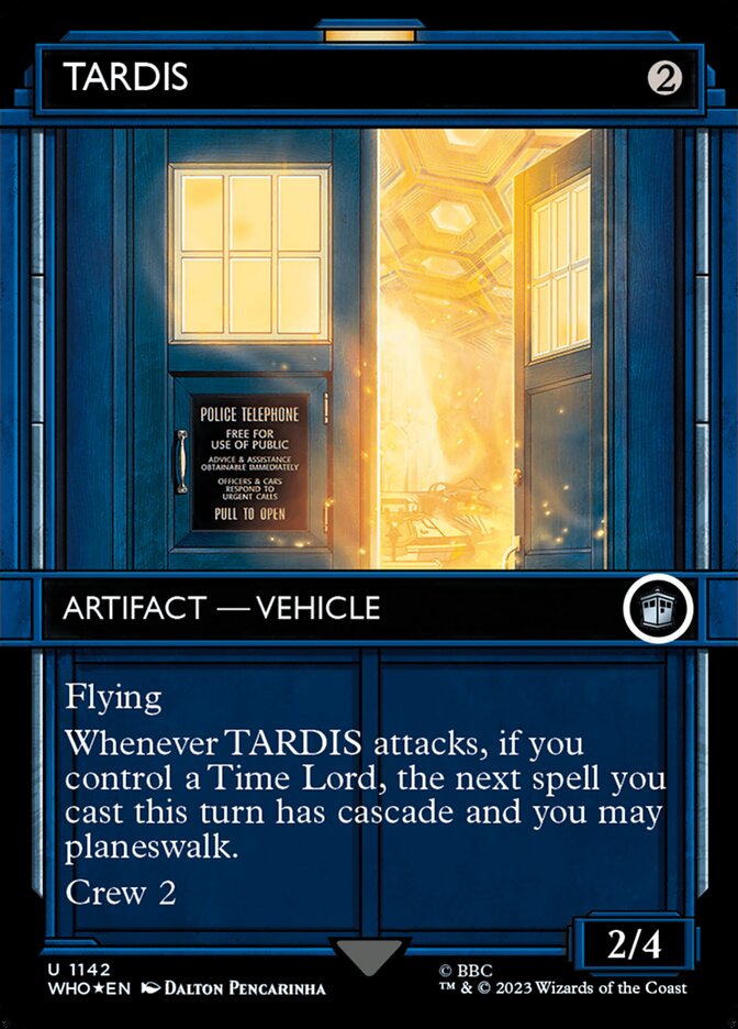 TARDIS, Doctor Who · 1142