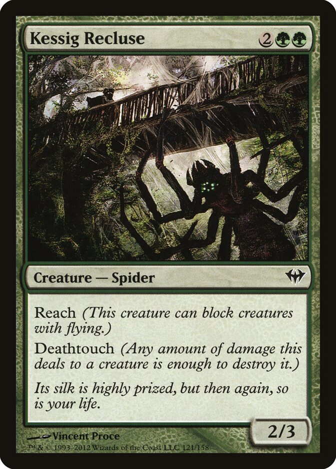 Kessig Recluse, Dark Ascension · 121/158