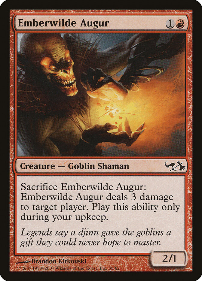 Emberwilde Augur, Duel Decks: Elves vs. Goblins · 35/62