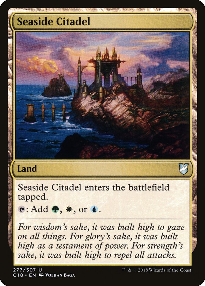 Seaside Citadel, Commander 2018 · 277/307