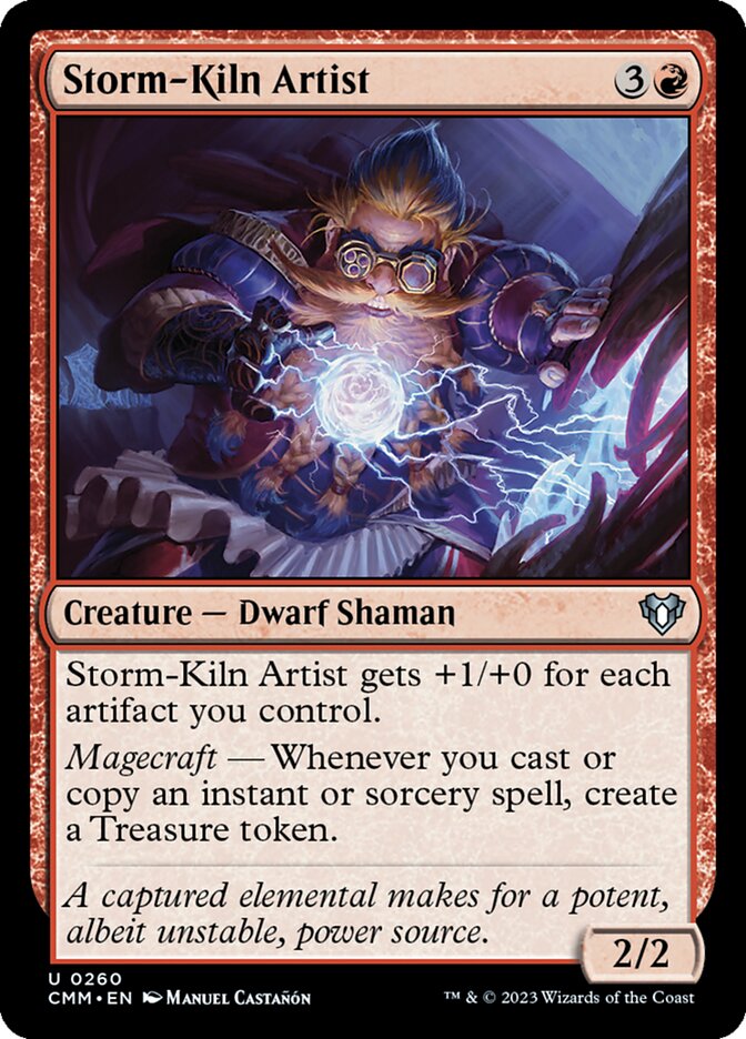 Storm-Kiln Artist, Commander Masters · 0260