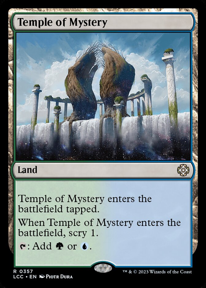 Temple of Mystery, The Lost Caverns of Ixalan Commander · 0357