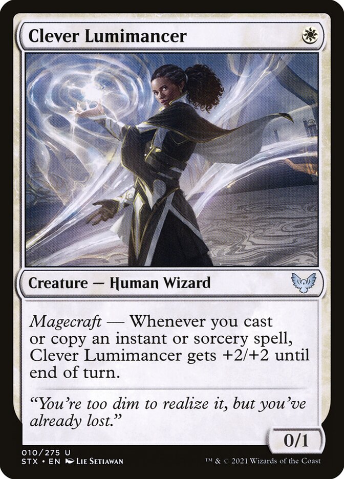 Clever Lumimancer, Strixhaven: School of Mages · 010/275