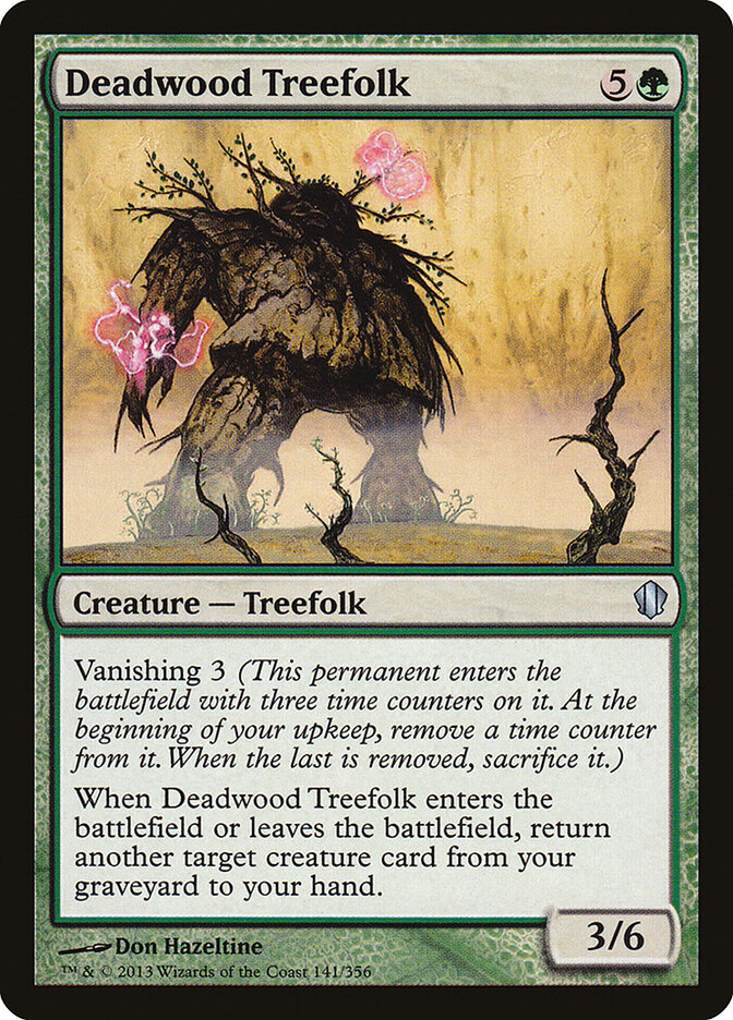 Deadwood Treefolk, Commander 2013 · 141/356