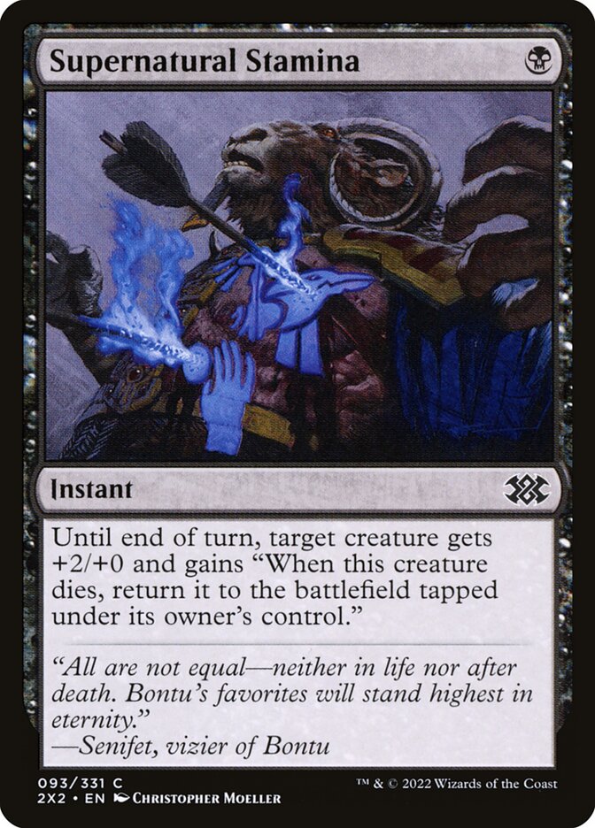 Supernatural Stamina, Double Masters 2022 · 093/331