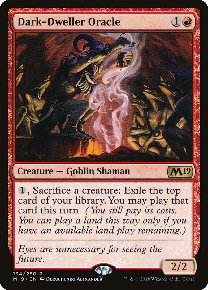 Dark-Dweller Oracle, Core Set 2019 · 134/280