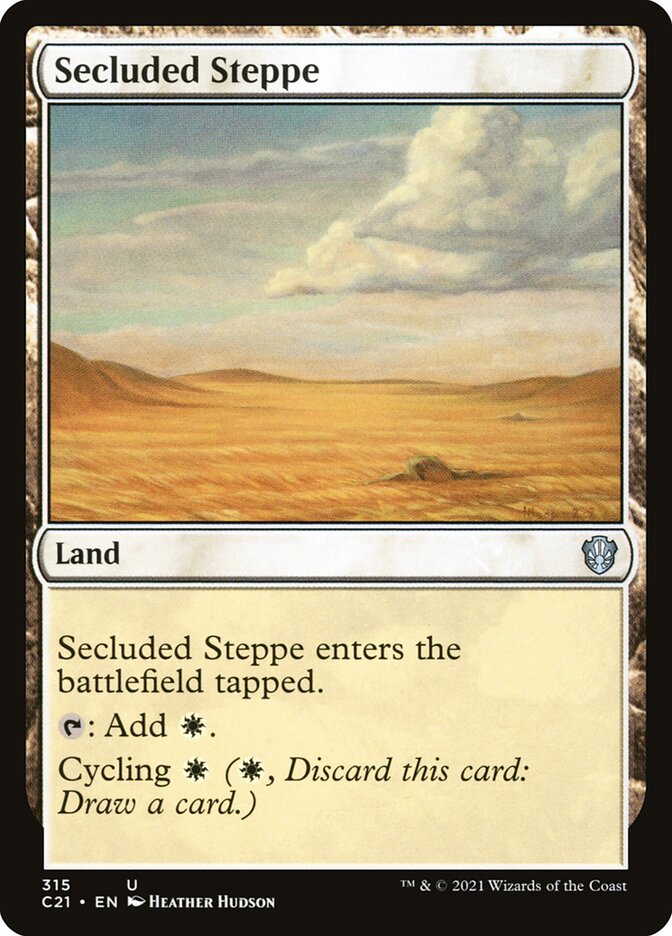 Secluded Steppe, Commander 2021 · 315