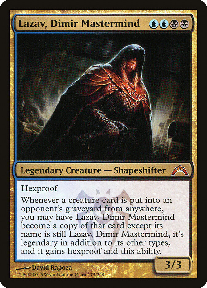 Lazav, Dimir Mastermind, Gatecrash · 174/249