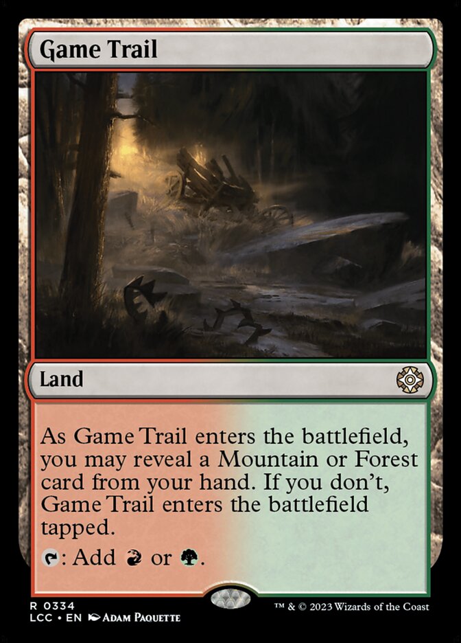 Game Trail, The Lost Caverns of Ixalan Commander · 0334